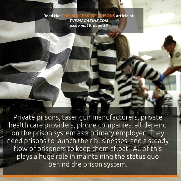 «Успех» тюрем. Перевод статьи «The &#039;success&#039; of prisons» из 16-го выпуска официального онлайн-журнала проекта TVP Magazine